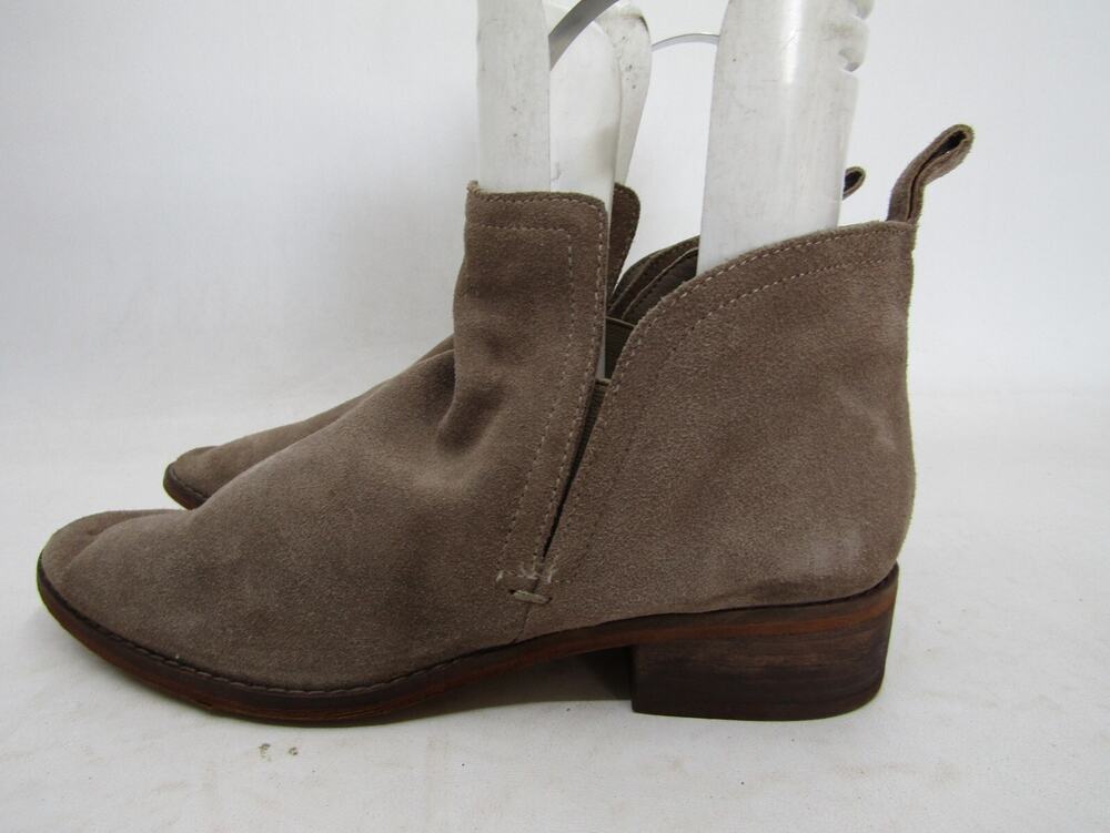 Dolce Vita Womens Size 9 M Brown Suede Ankle Fashion Boots Bootie